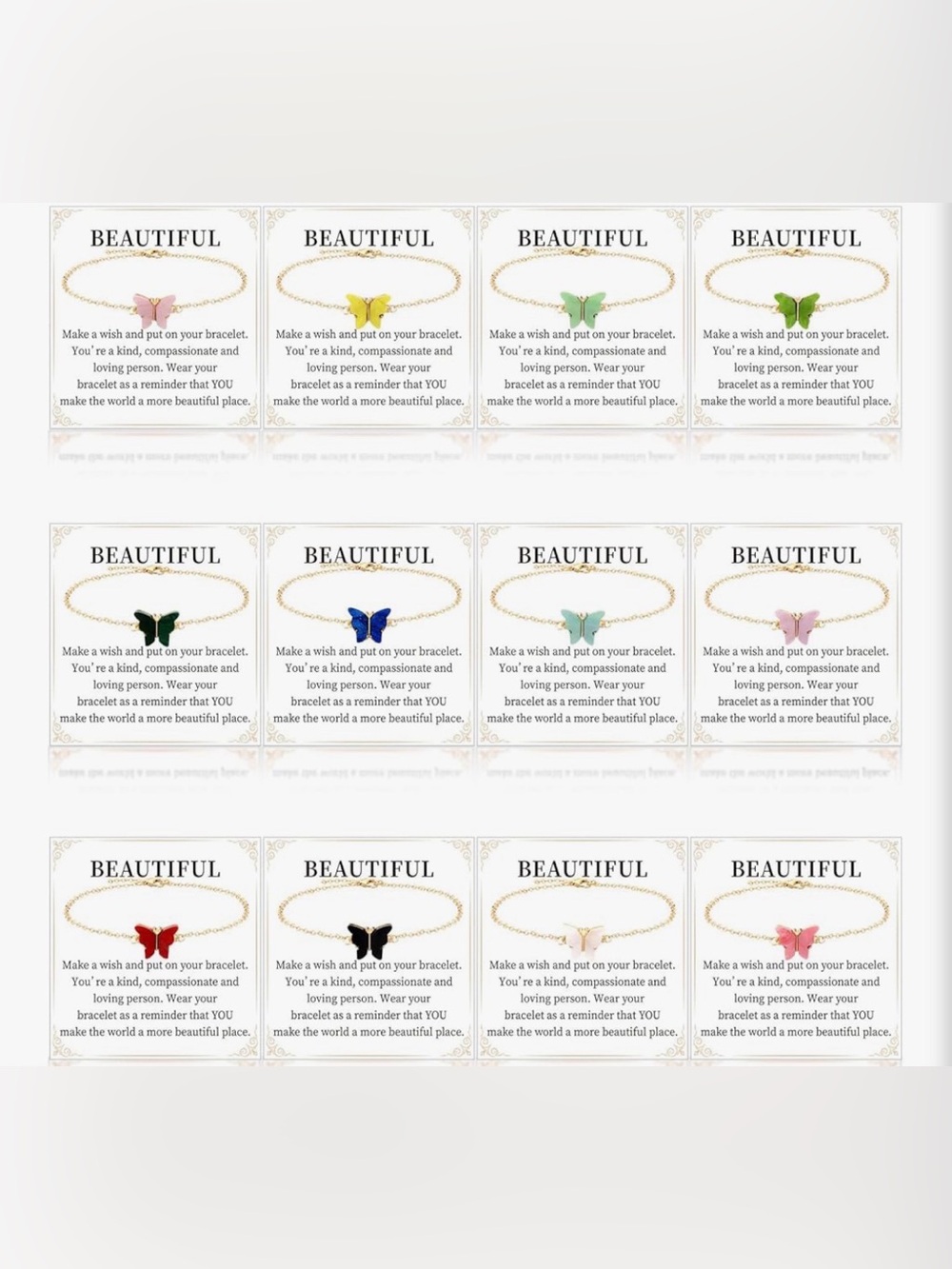 Beautiful Gold Bracelet with Colorful Butterfly Charm

WINNER’S CHOICE